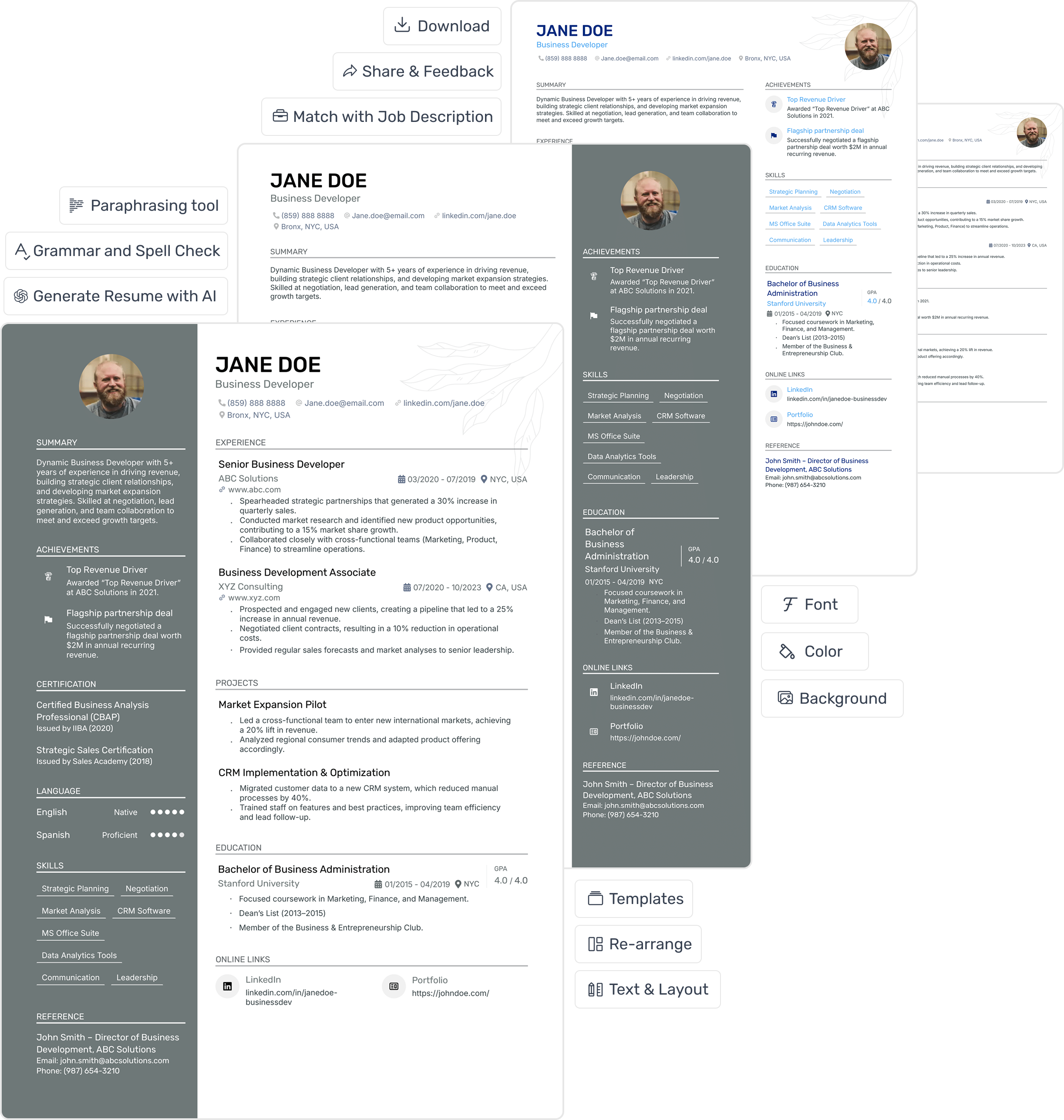 AI-Optimized Resume Example